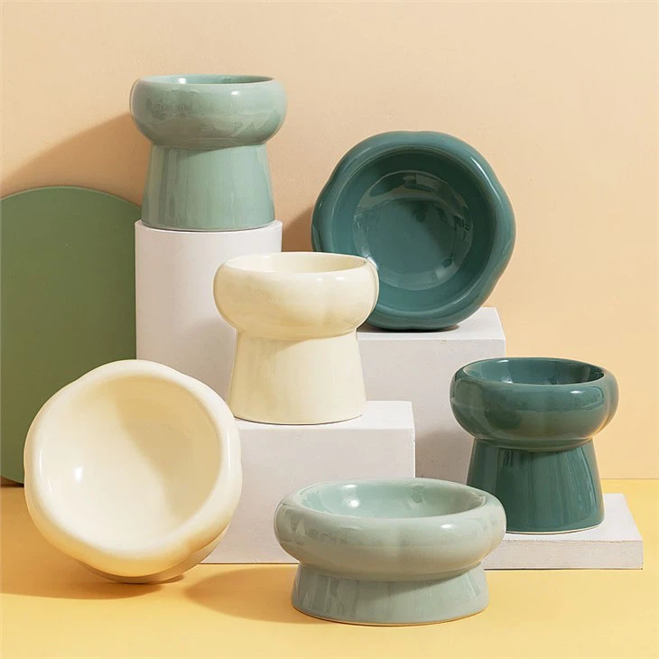 Cat Dog Ceramic Pet Bowl