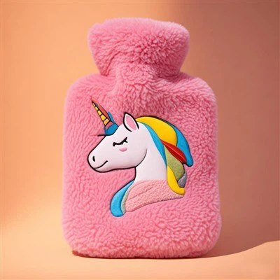 İşlemeli pazen sıcak su şişesi kapağı